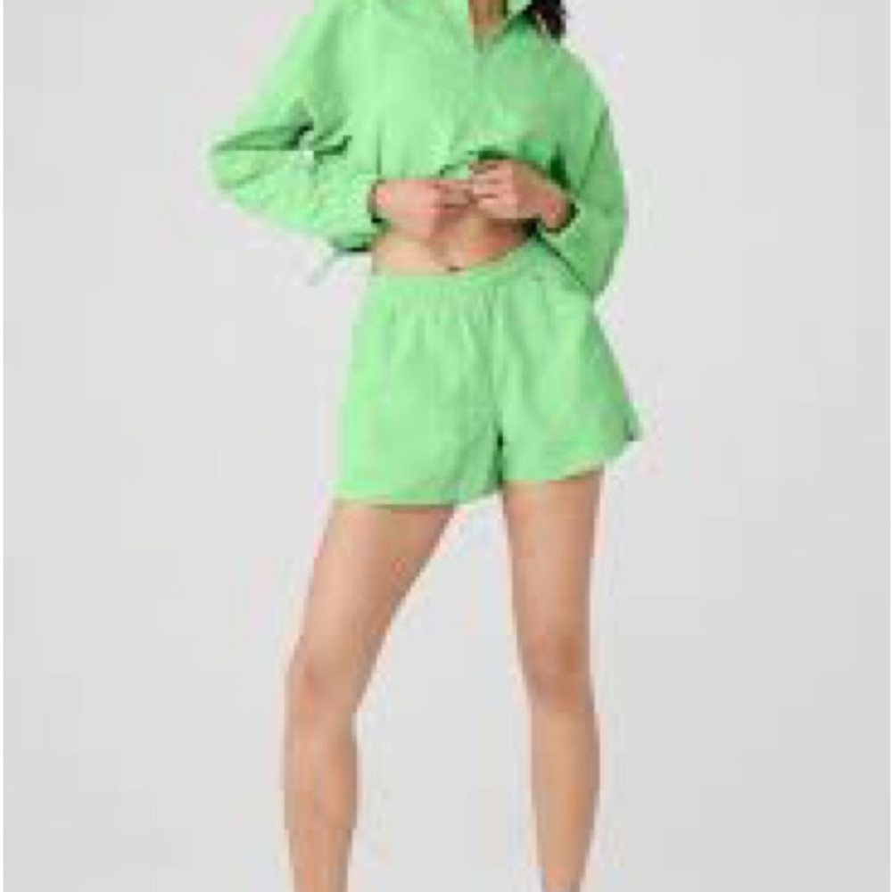 ALO Ultramint Alumni Jacket and Shorts Set - Picture 2 of 7